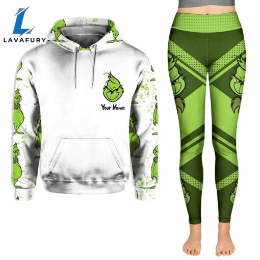 Rock Paper Scissors I Win, Stole Christmas – Personalized Grinch Hoodie and Leggings