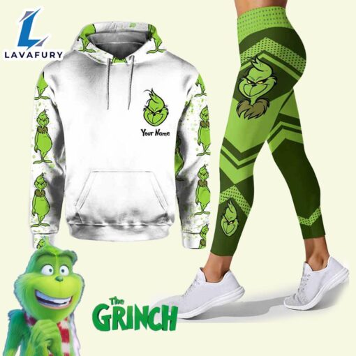 Rock Paper Scissors I Win, Stole Christmas – Personalized Grinch Hoodie and Leggings