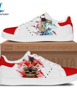 Ryu Cartoon Stan Smith Shoes For Kid