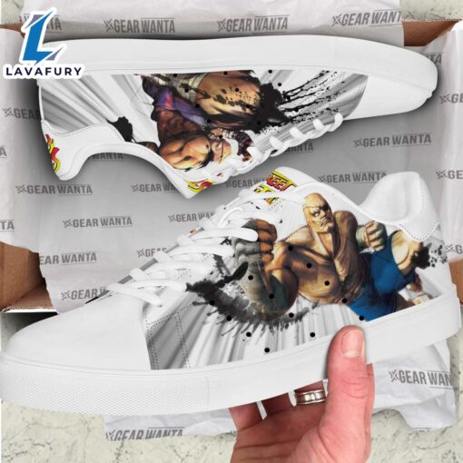 Sagat Cartoon Stan Smith Shoes For Kid