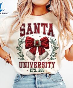 Santa University, Christmas Coquette Bow,…