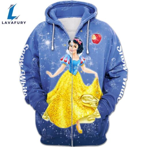 Snow White Pattern Activewear Set