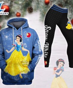 Snow White Pattern Activewear Set