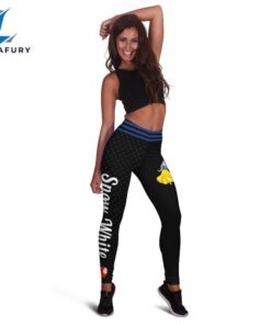 Snow White Pattern Activewear Set