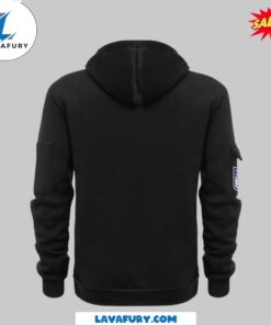 Special Detroit Lions Black Half Zip Hoodie