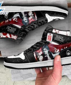 Star Wars Han Solo J1 Shoes Custom Sneakers