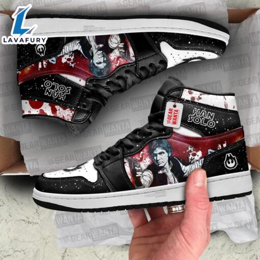 Star Wars Han Solo J1 Shoes Custom Sneakers