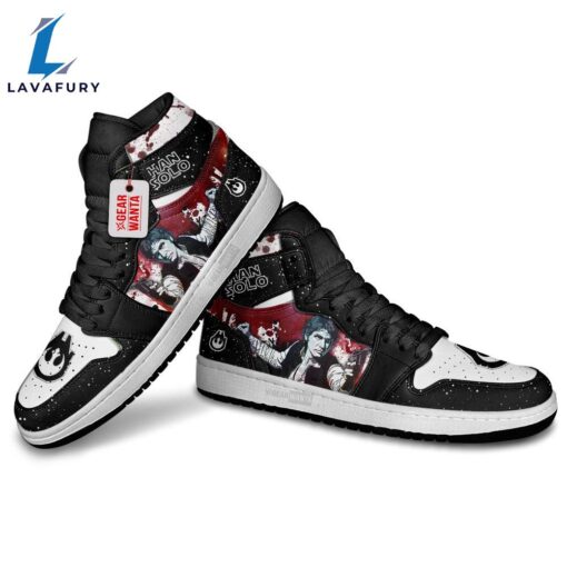 Star Wars Han Solo J1 Shoes Custom Sneakers