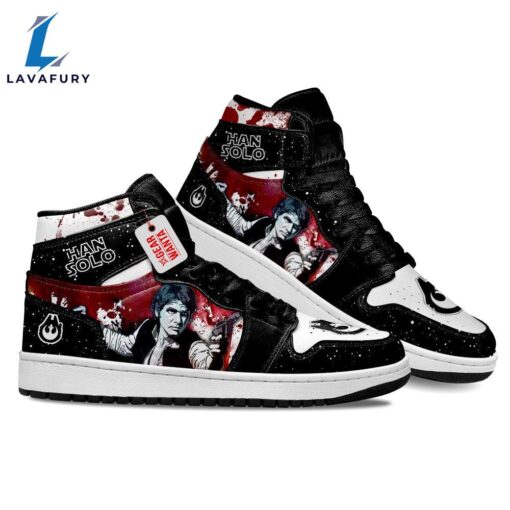 Star Wars Han Solo J1 Shoes Custom Sneakers