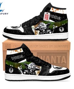 Star Wars Yoda J1 Shoes Custom