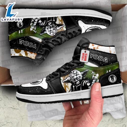 Star Wars Yoda J1 Shoes Custom