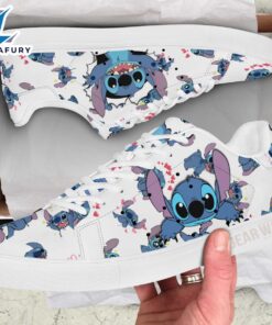 Stitch Cartoon Stan Smith Shoes For Kid