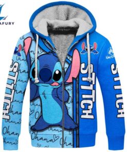 Stitch Hoodie And Leggings Set