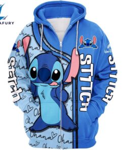 Stitch Hoodie And Leggings Set