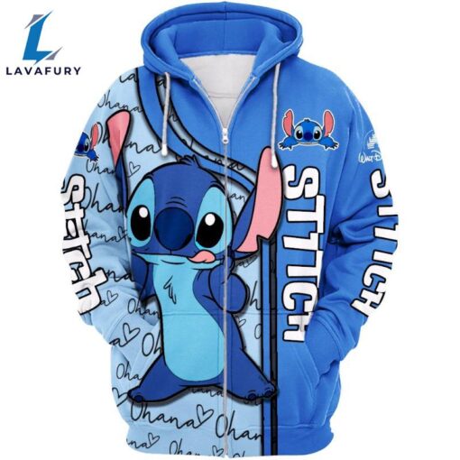 Stitch Hoodie And Leggings Set