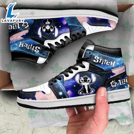 Stitch Silhouette J1 Shoes Custom For Fans Sneakers