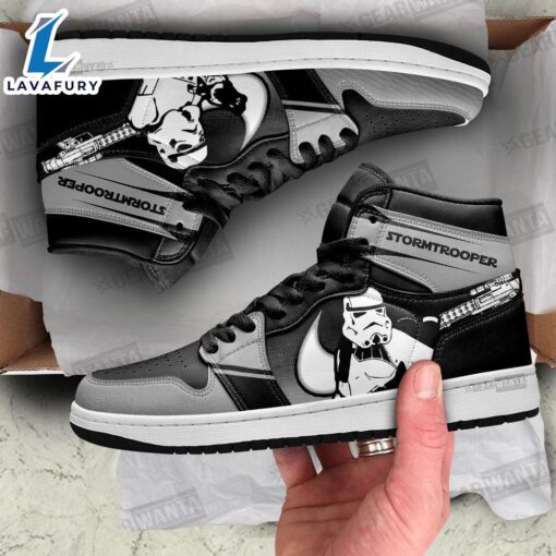 Stormtrooper J1 Sneakers Custom Gifts Idea For Star Wars Fans