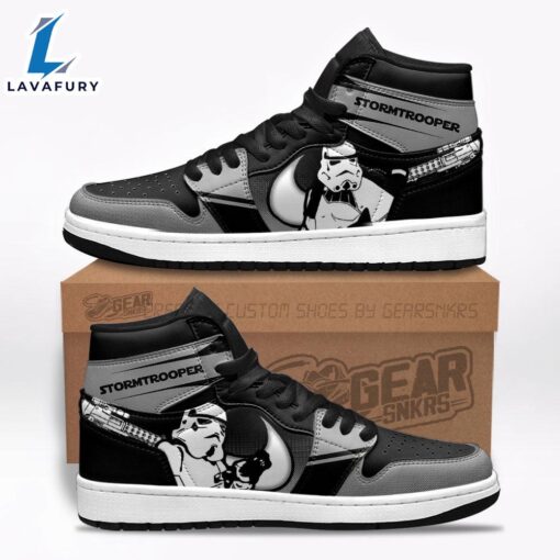 Stormtrooper J1 Sneakers Custom Gifts Idea For Star Wars Fans