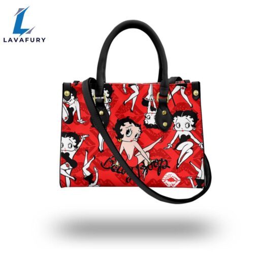 Stylish Betty Boop Leather Handbag