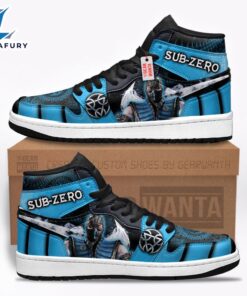 Sub-Zero Mortal Kombat J1 Shoes Custom Sneakers For Fans