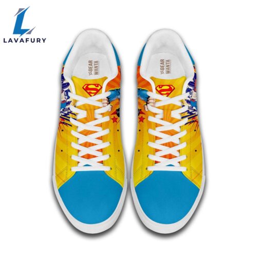 Super Man Cartoon Stan Smith Shoes For Kid