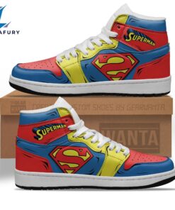 Superman J1 Sneakers Custom Super Heroes Shoes