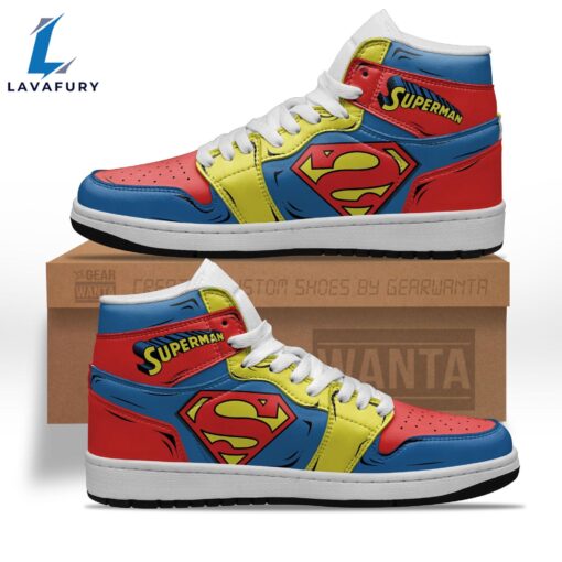 Superman J1 Sneakers Custom Super Heroes Shoes