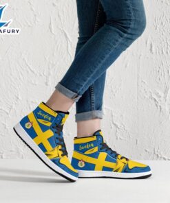 Sweden Flag JD1 Sneakers Custom Country