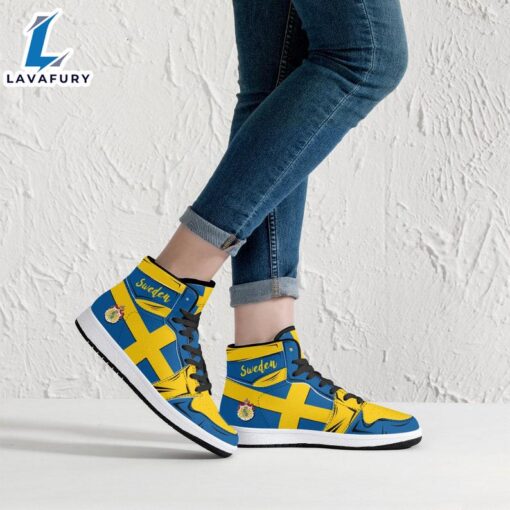 Sweden Flag JD1 Sneakers Custom Country