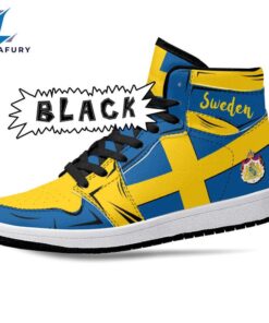 Sweden Flag JD1 Sneakers Custom Country