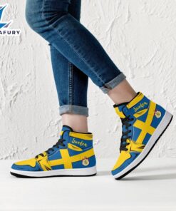 Sweden Flag JD1 Sneakers Custom Country