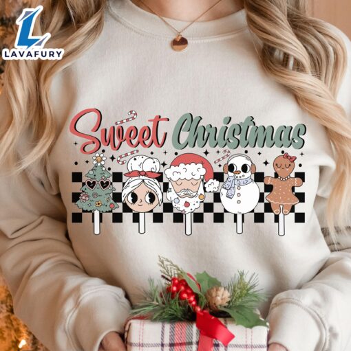 Sweet Christmas, Holiday Sublimation, Trendy Christmas Shirt