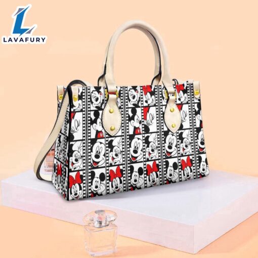 Sweet Love Of Mickey Couple Kiss Love Cartoon Disney Lady Handbag