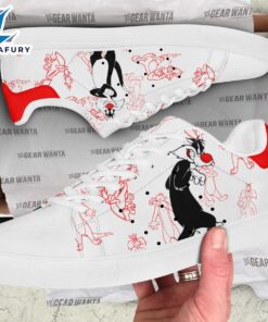 Sylvester The Cat Cartoon Stan Smith Shoes For Kid