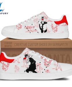 Sylvester The Cat Cartoon Stan Smith Shoes For Kid