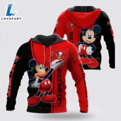 Tampa Bay Buccaneers Mickey Mouse Paints Funny Hoodie 3D