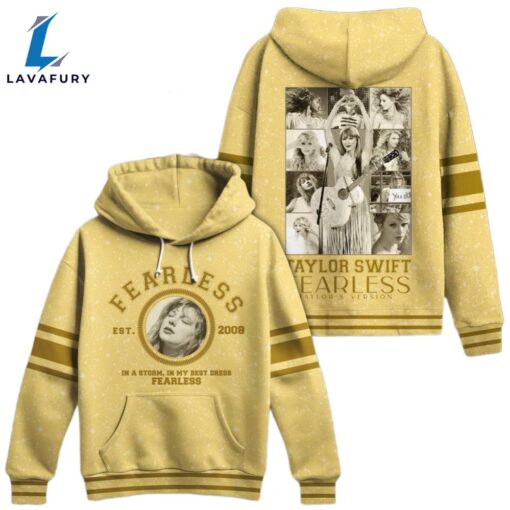 Taylor Swift Fearless Taylor’s Version Era 3D Hoodie Shirt