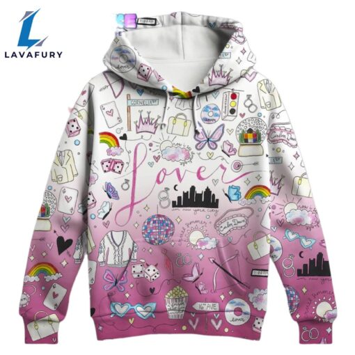 Taylor Swift Lover Pattern 3D Hoodie Shirt