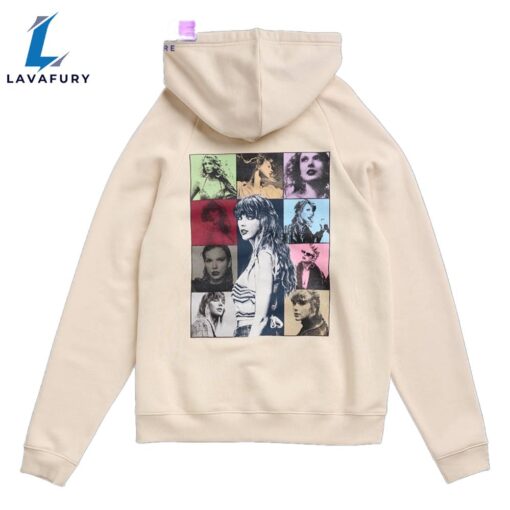 Taylor Swift The Eras Tour Beige 3D Hoodie Shirt