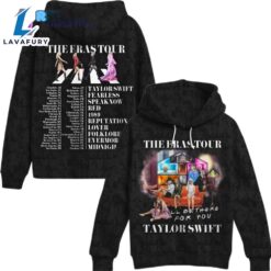 Taylor Swift The Eras Tour I’ll Be There 3D Hoodie Shirt Black Ver