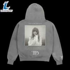 Taylor Swift The Tortured Poets Department Gray 3D Hoodie Shirt