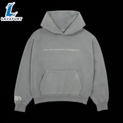 Taylor Swift The Tortured Poets Department Gray 3D Hoodie Shirt