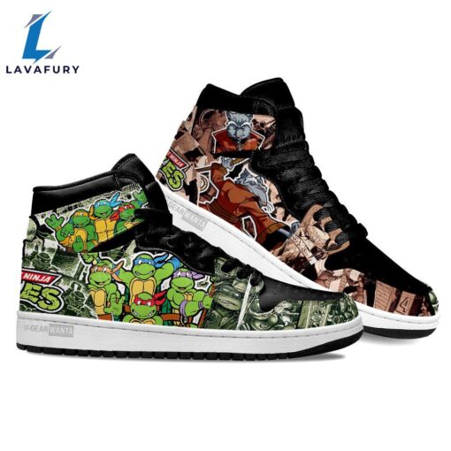 Teenage Mutant Ninja Turtles and Master Splinter Sneakers Custom Style