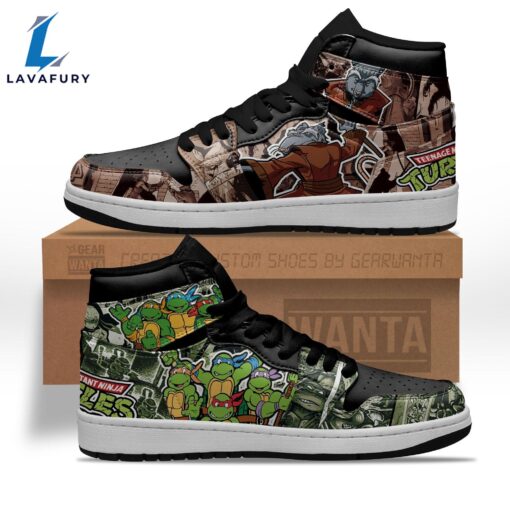 Teenage Mutant Ninja Turtles and Master Splinter Sneakers Custom Style