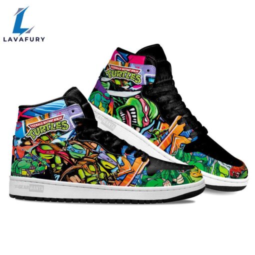 Teenage Mutant Ninja Turtles Sneakers Custom Graffiti Style