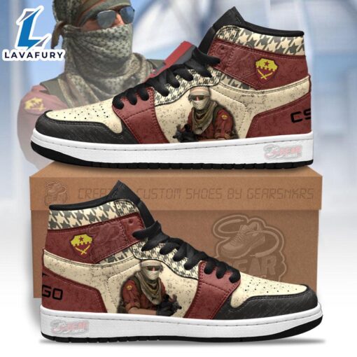 Terrorist Characters Counter-Strike Skins Shoes Custom For Fans