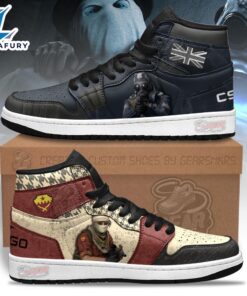 Terrorist vs Terrorist Counter-Strike Skins Shoes Custom For Fans