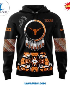 Texas Longhorns 2024 Native American Heritage Month Premium Limited Pullover Hoodie