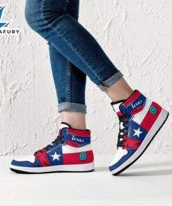 Texas State Flag JD1 Sneakers Custom Country