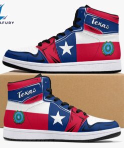 Texas State Flag JD1 Sneakers Custom Country